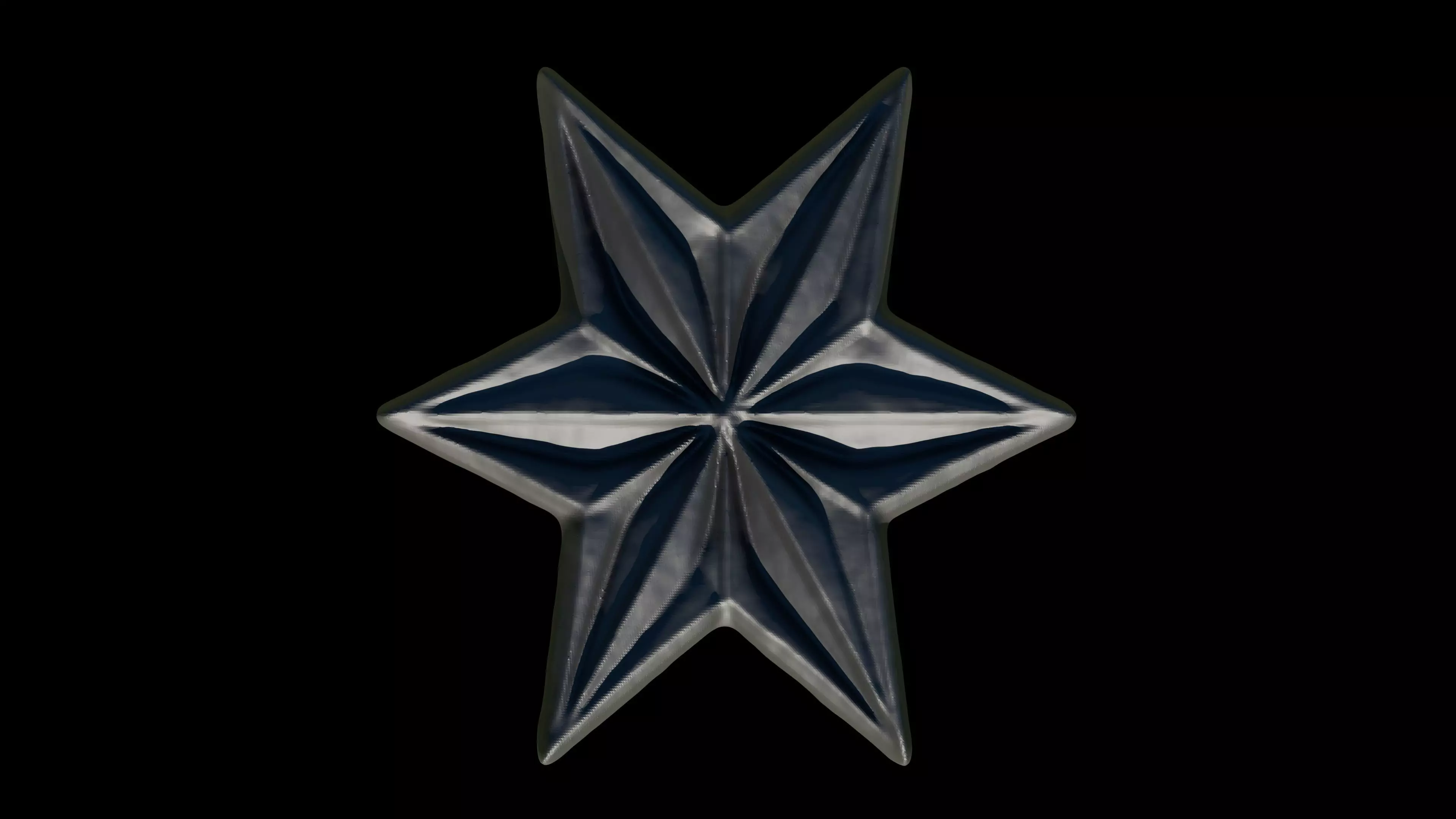 Snowflakes 3D print model_10