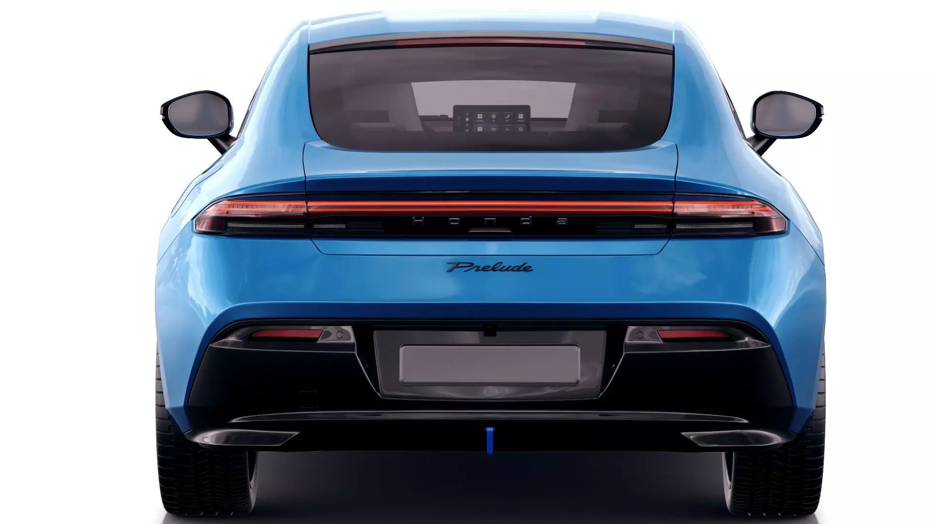 Honda Prelude 2026 with interior 3D model_5