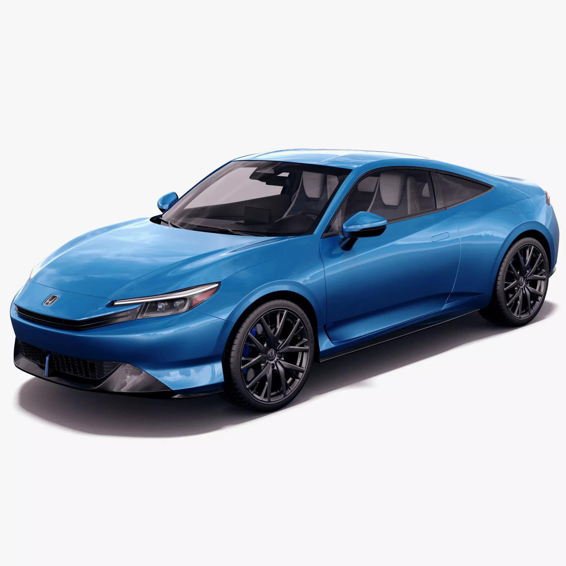 Honda Prelude 2026 with interior 3D model_0