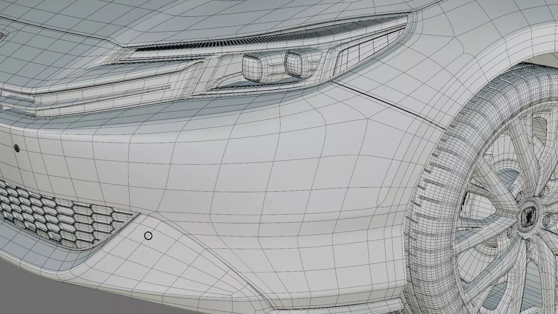 Honda Prelude 2026 with interior 3D model_35