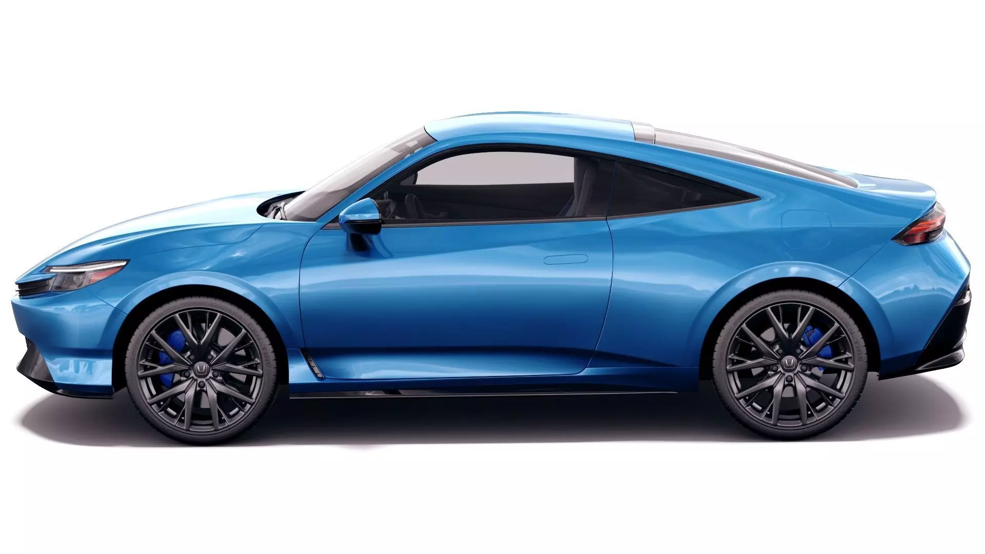 Honda Prelude 2026 with interior 3D model_3