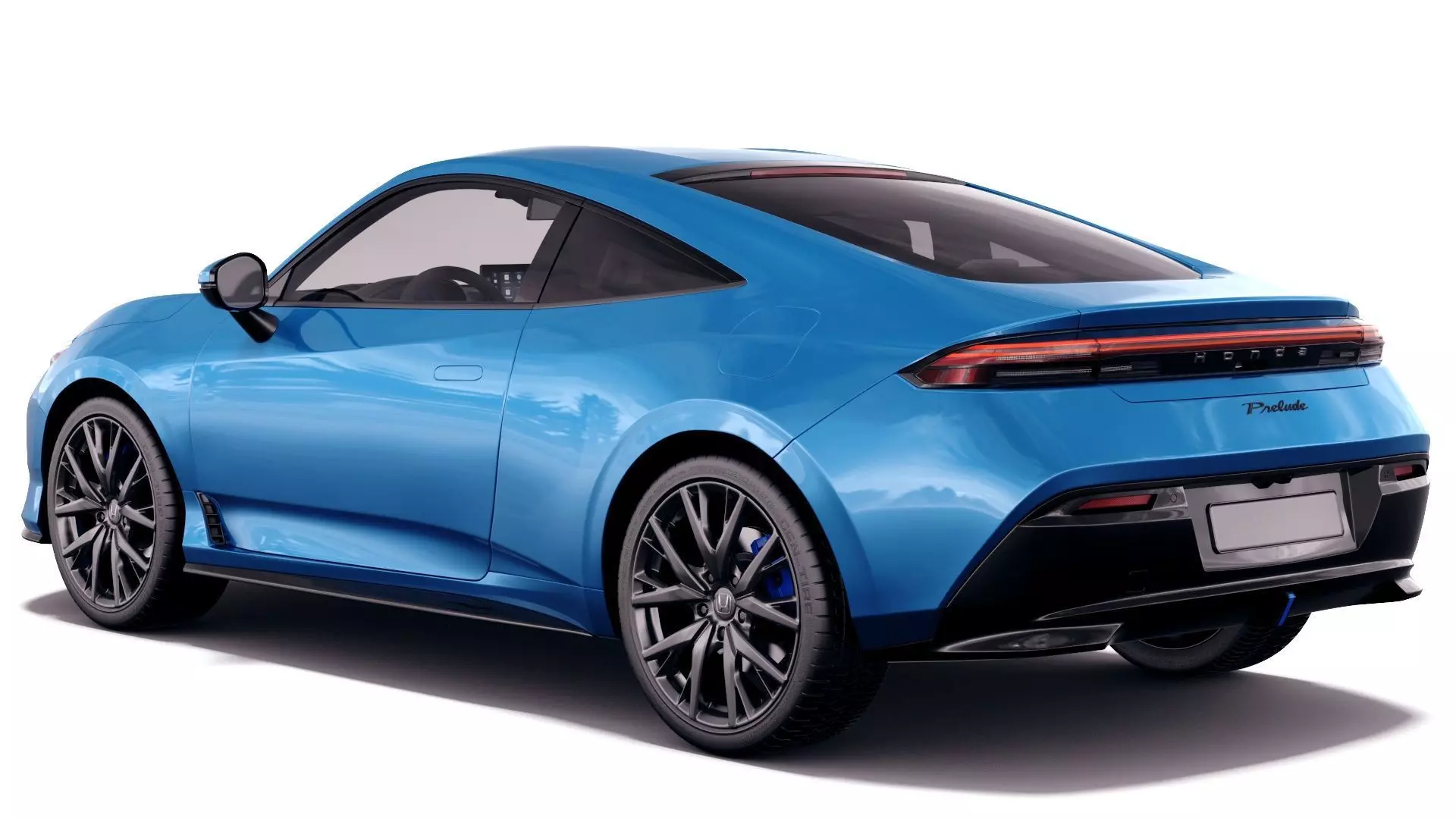 Honda Prelude 2026 with interior 3D model_4