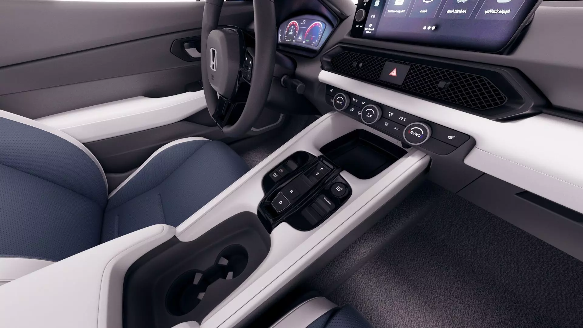 Honda Prelude 2026 with interior 3D model_18