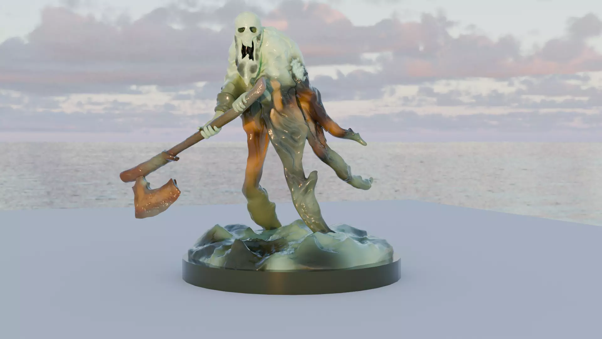 ghost 3D print model_1