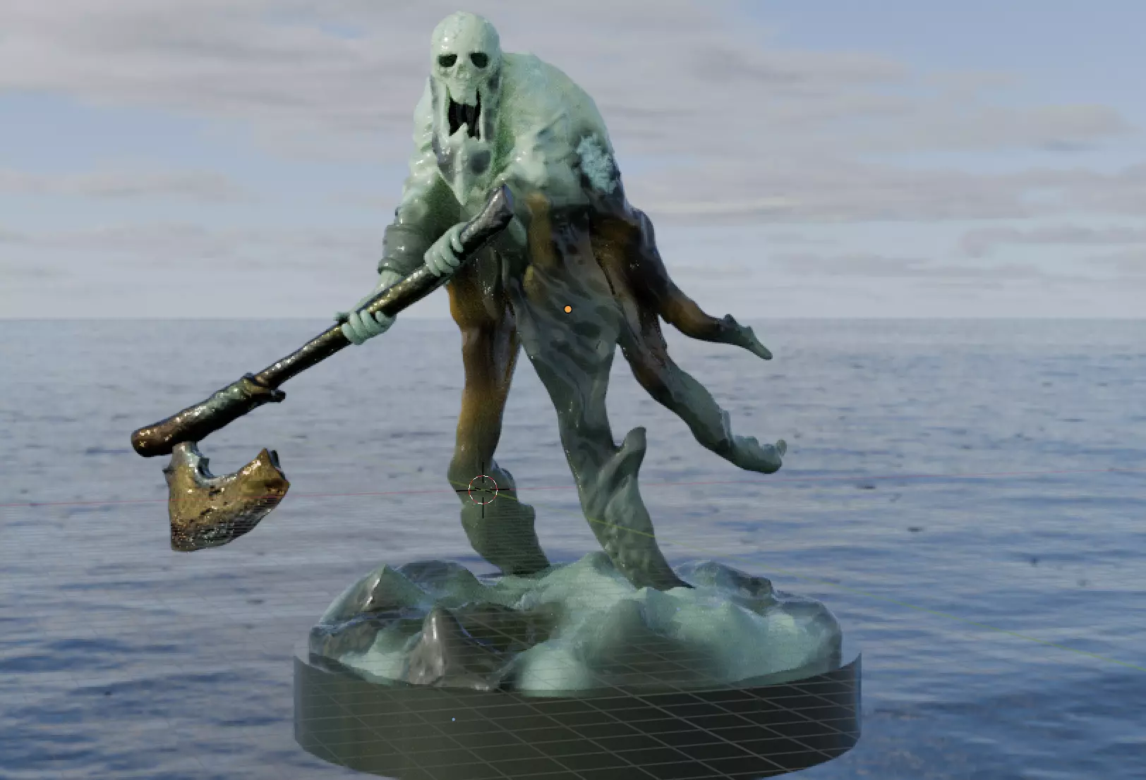 ghost 3D print model_2