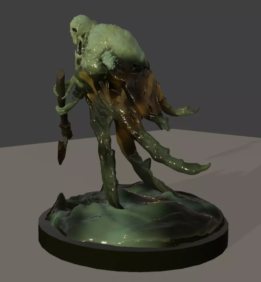 ghost 3D print model_4