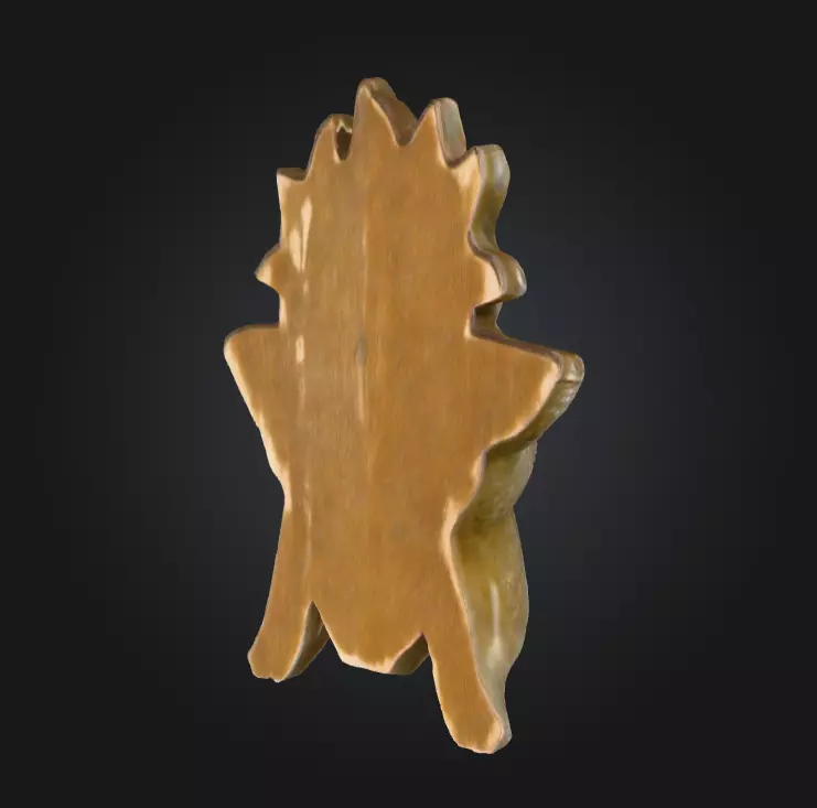 Stone Sentinel Low-poly 3D model_3