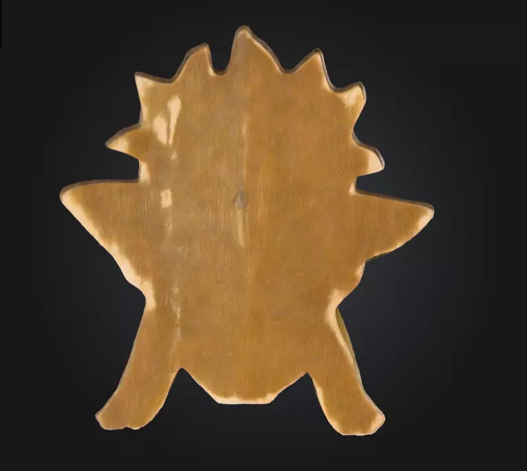 Stone Sentinel Low-poly 3D model_4