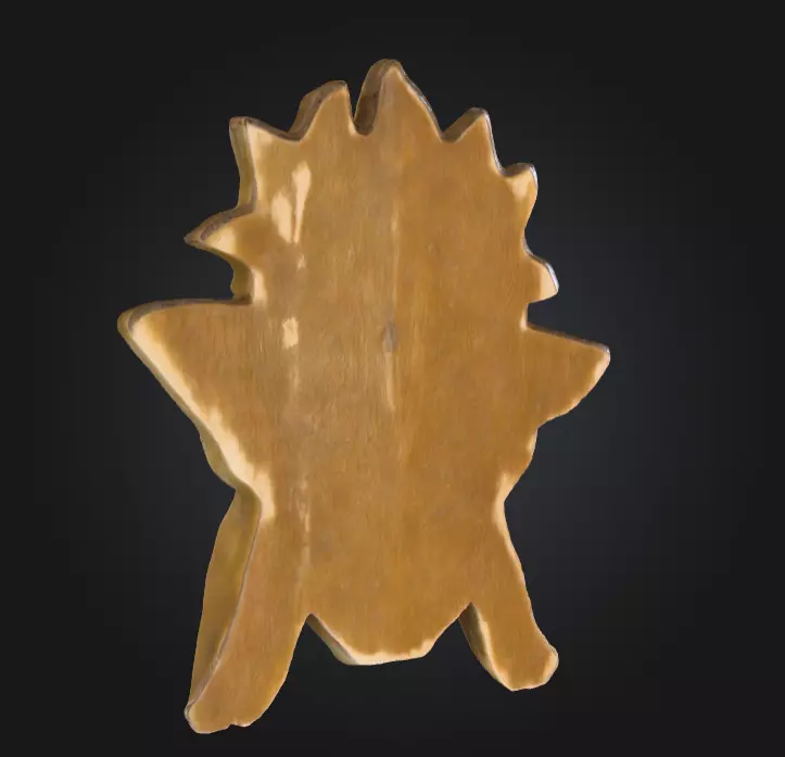 Stone Sentinel Low-poly 3D model_5