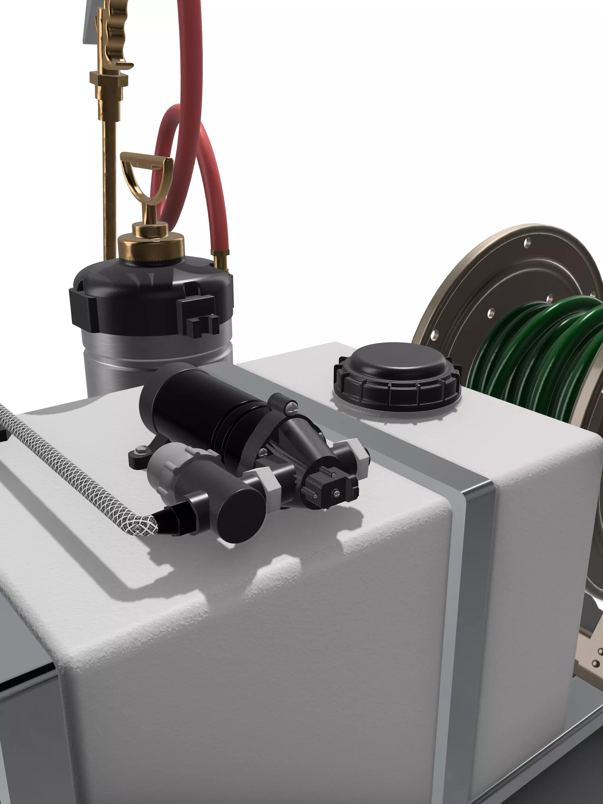 Pesticide Spray Set scale model 3D print model_12