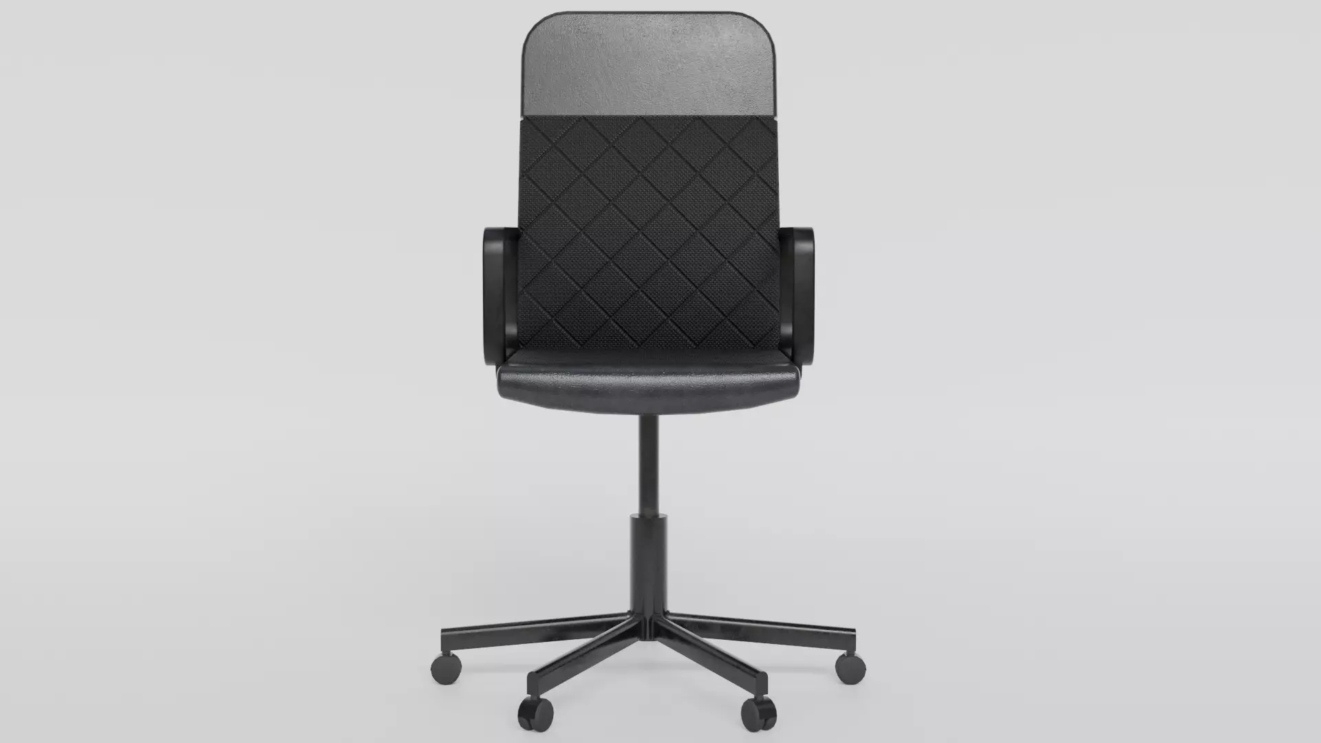 Realistic Office Chair 3D Model Low-Poly Game-Ready PBR Textured Low-poly 3D model_7