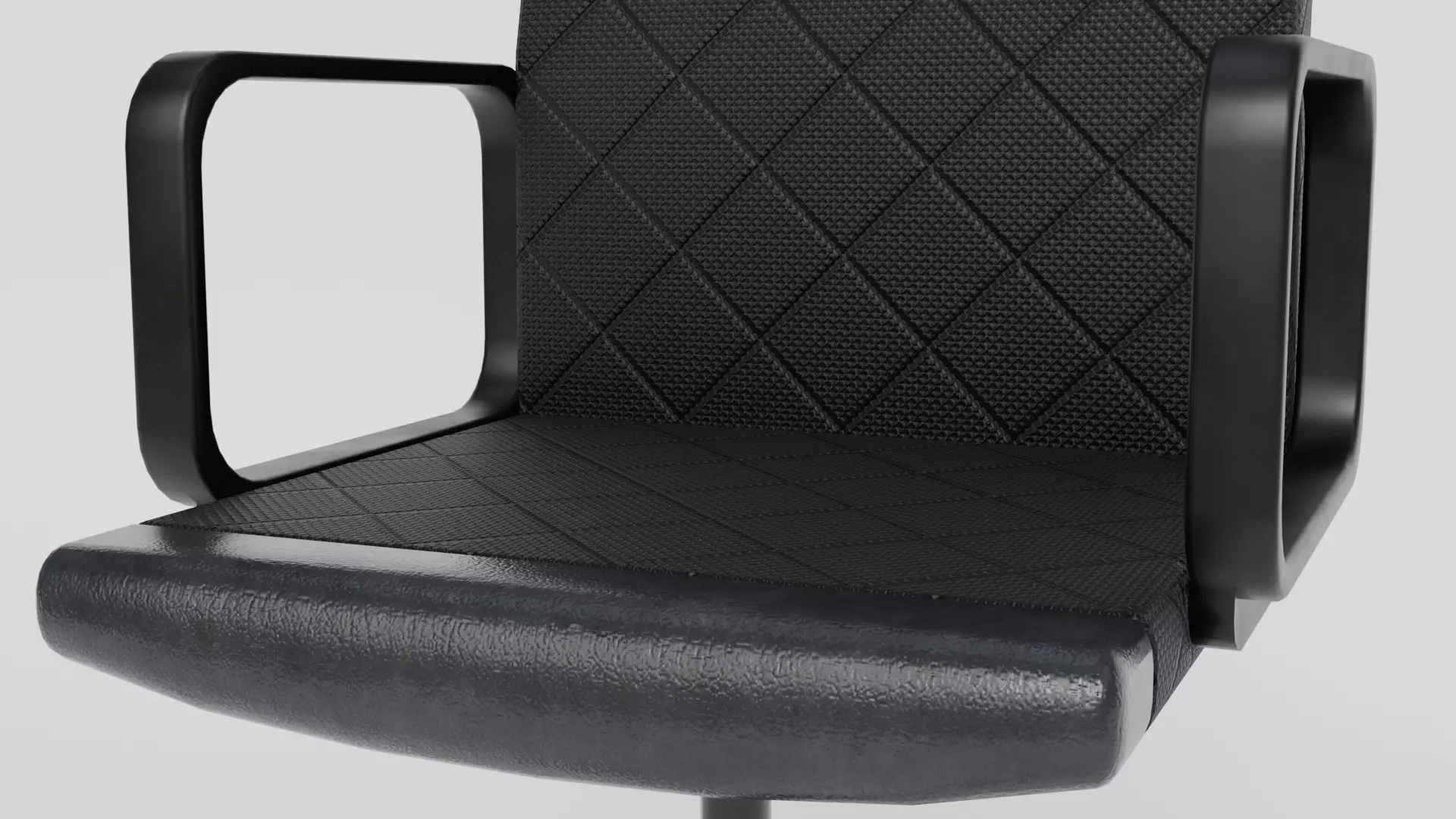 Realistic Office Chair 3D Model Low-Poly Game-Ready PBR Textured Low-poly 3D model_6