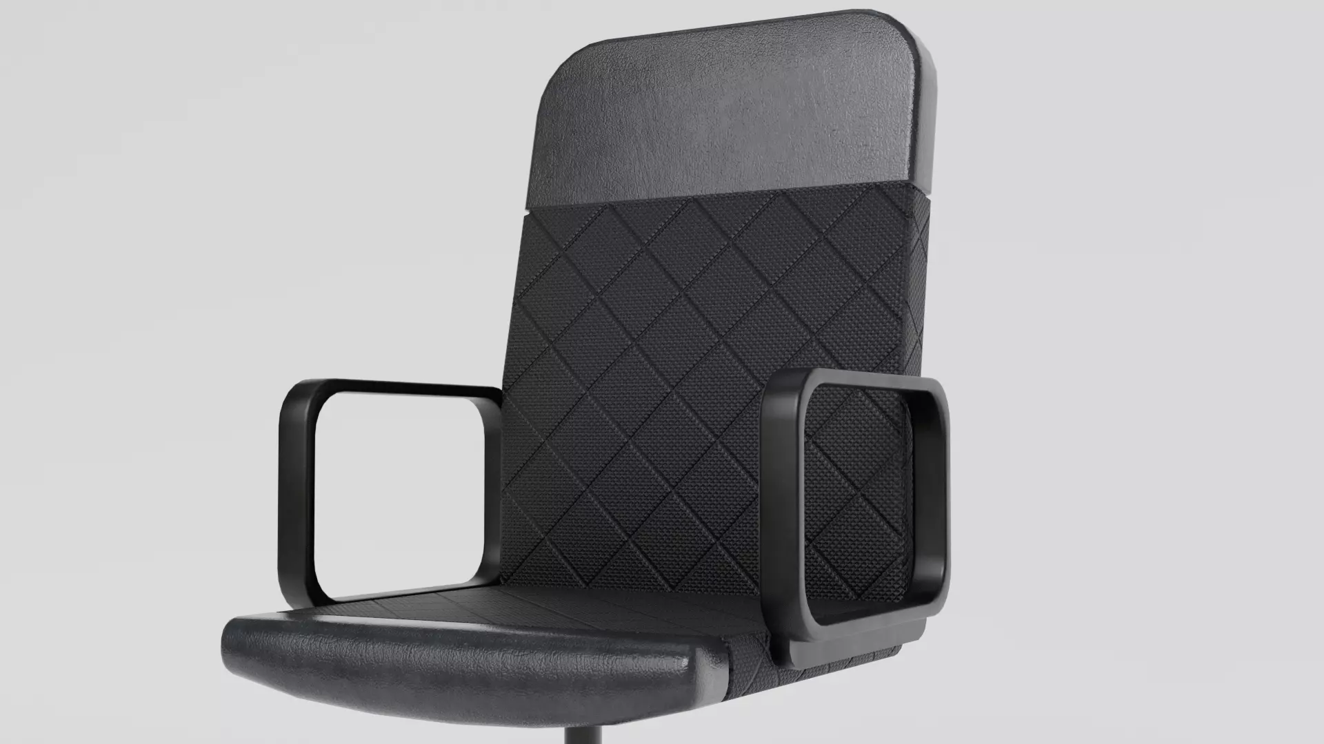 Realistic Office Chair 3D Model Low-Poly Game-Ready PBR Textured Low-poly 3D model_4