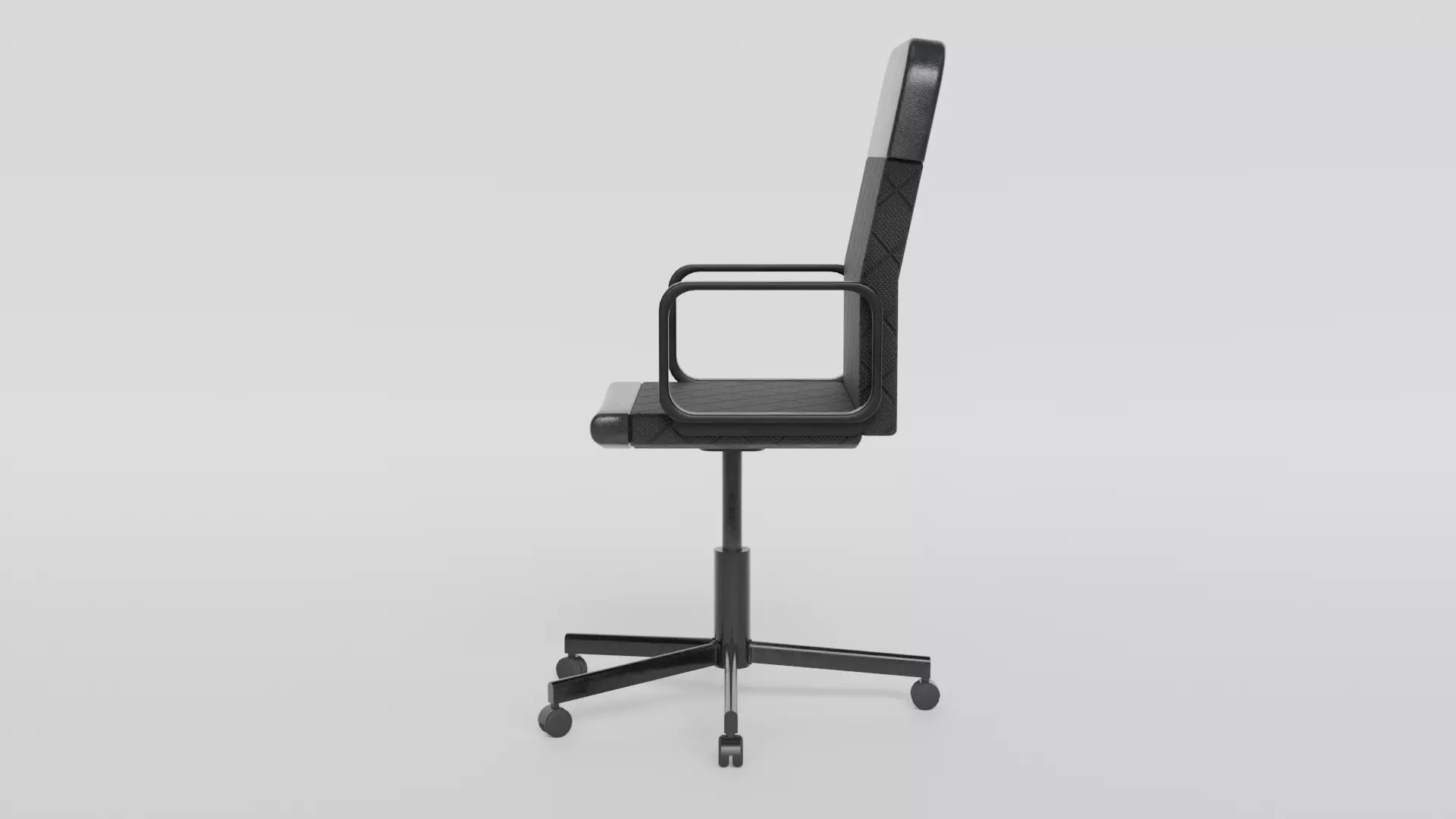 Realistic Office Chair 3D Model Low-Poly Game-Ready PBR Textured Low-poly 3D model_10