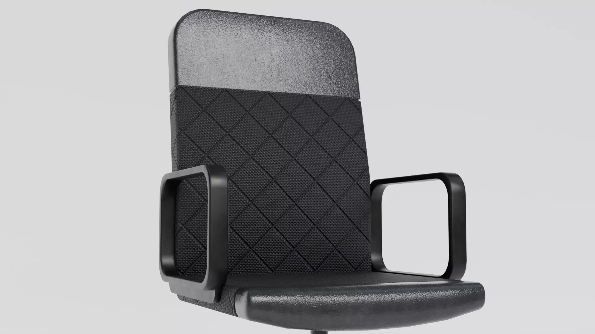 Realistic Office Chair 3D Model Low-Poly Game-Ready PBR Textured Low-poly 3D model_3