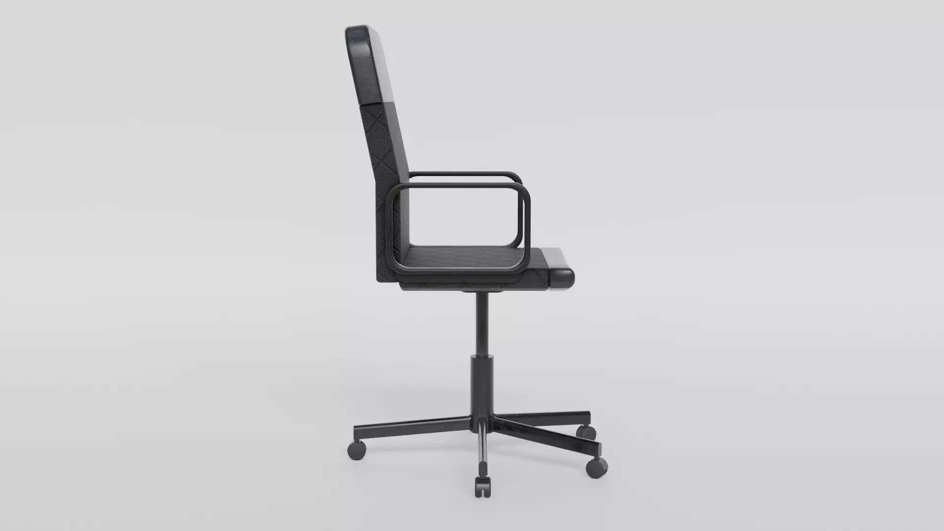 Realistic Office Chair 3D Model Low-Poly Game-Ready PBR Textured Low-poly 3D model_9