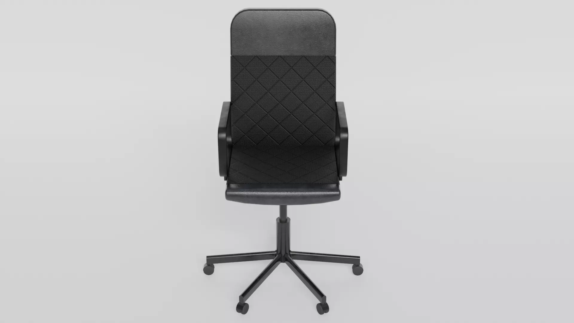 Realistic Office Chair 3D Model Low-Poly Game-Ready PBR Textured Low-poly 3D model_8