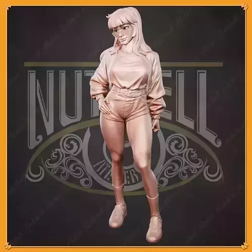 Nutshell Atelier - City Pop girl - NSFW 3D print model