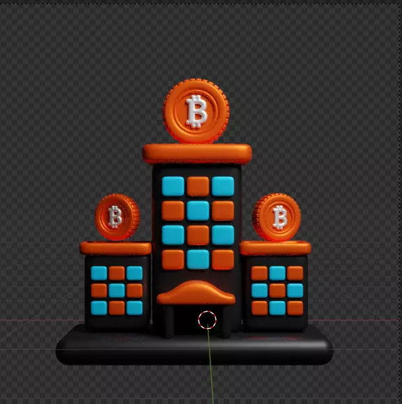 Crypto 3d Icon Pack 3D model_42