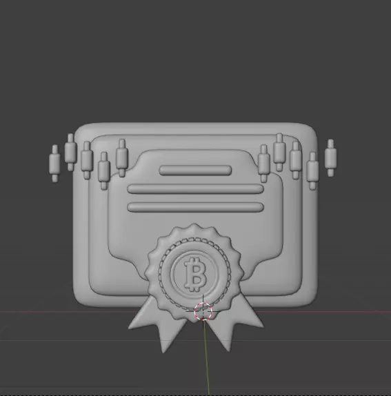 Crypto 3d Icon Pack 3D model_123