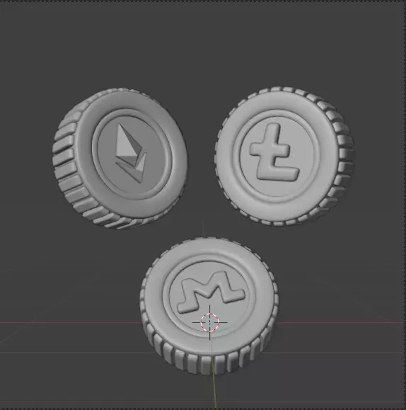 Crypto 3d Icon Pack 3D model_95