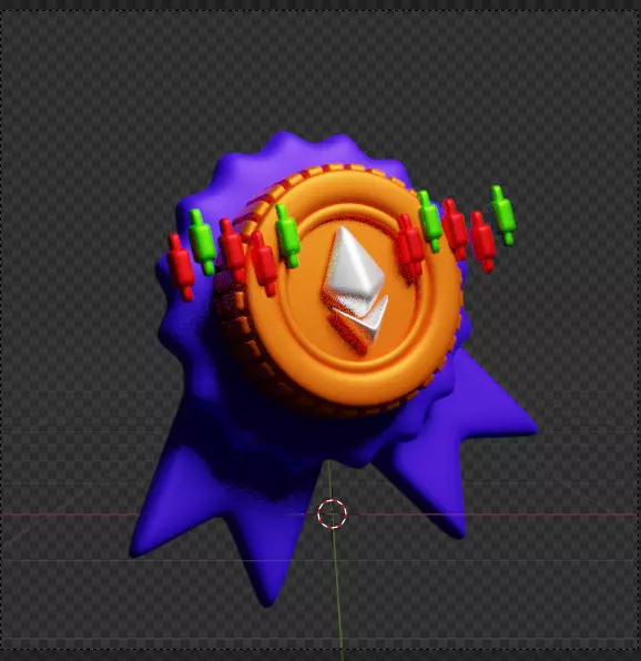 Crypto 3d Icon Pack 3D model_118