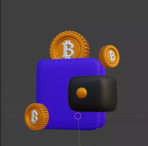 Crypto 3d Icon Pack 3D model_33