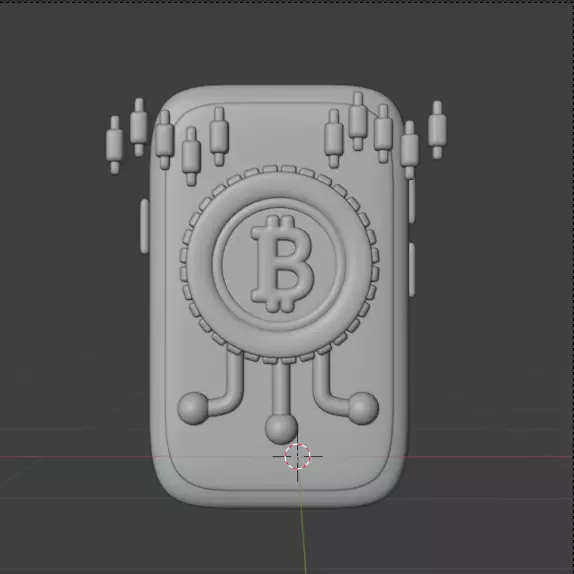 Crypto 3d Icon Pack 3D model_55