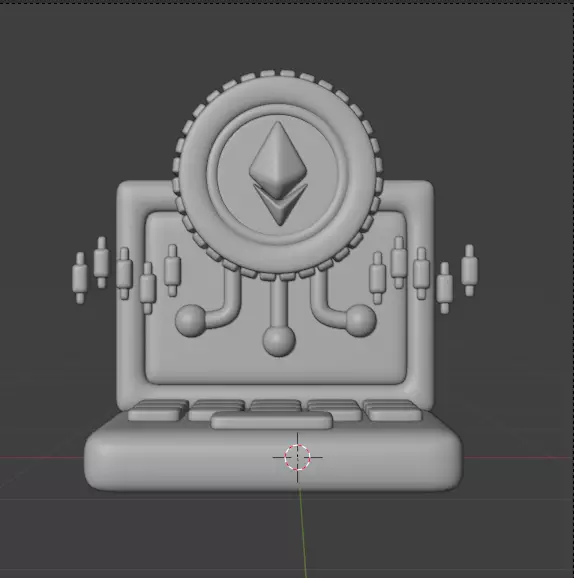 Crypto 3d Icon Pack 3D model_59