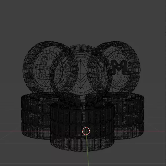 Crypto 3d Icon Pack 3D model_140