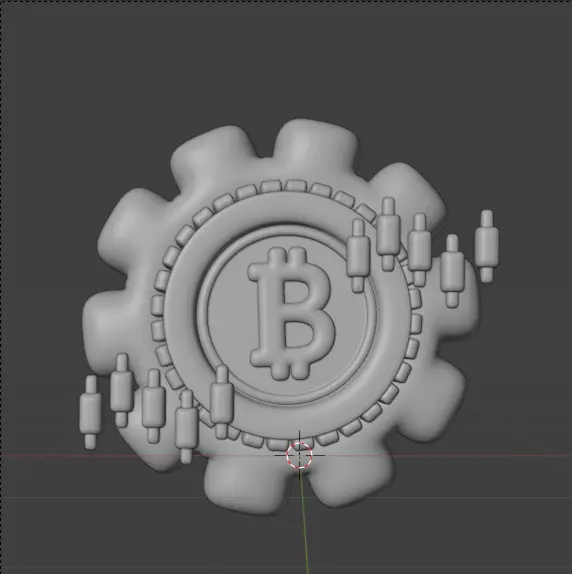 Crypto 3d Icon Pack 3D model_6