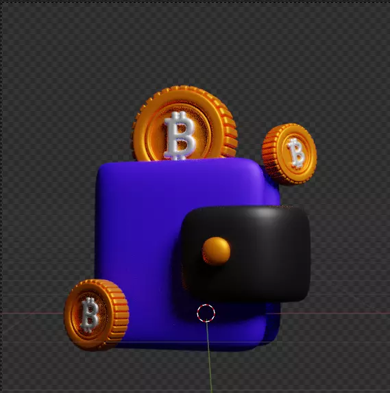 Crypto 3d Icon Pack 3D model_34