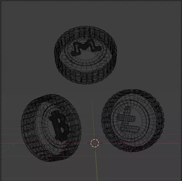 Crypto 3d Icon Pack 3D model_100