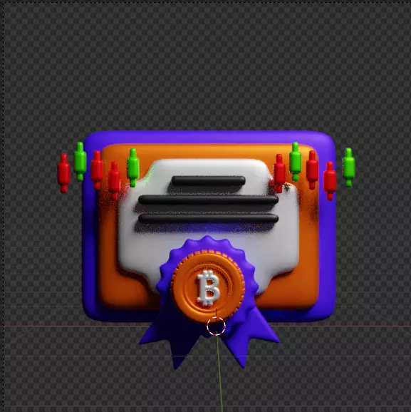 Crypto 3d Icon Pack 3D model_126