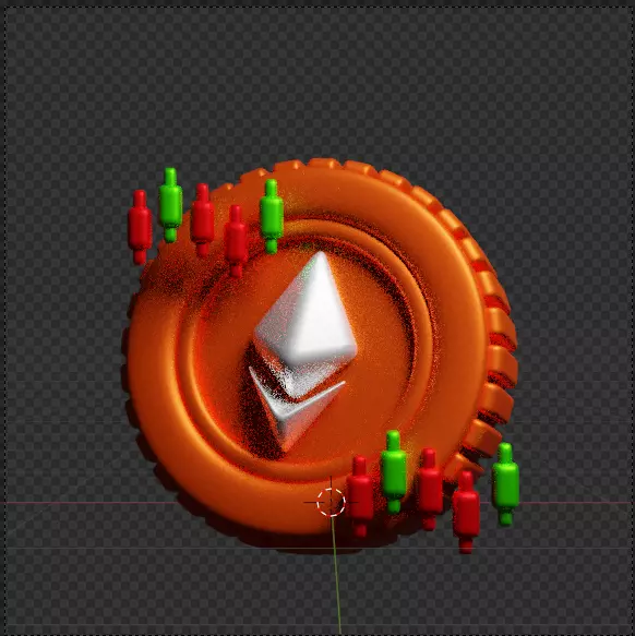 Crypto 3d Icon Pack 3D model_38