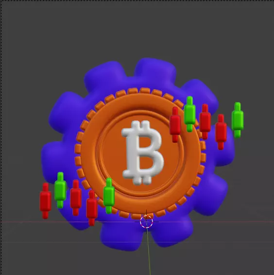 Crypto 3d Icon Pack 3D model_8
