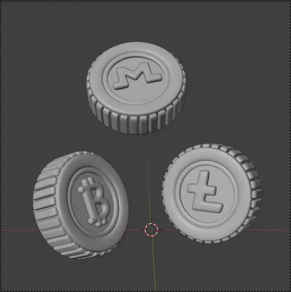 Crypto 3d Icon Pack 3D model_99