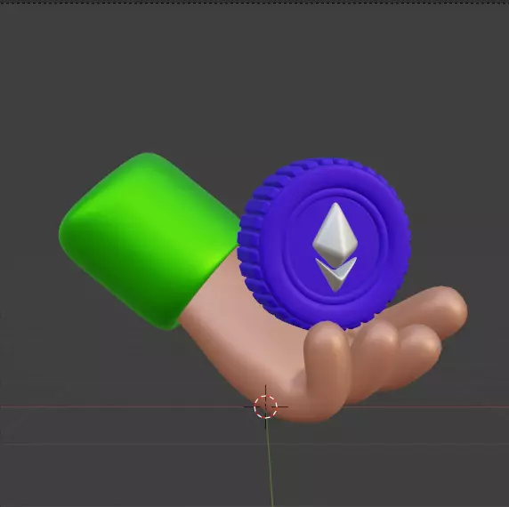 Crypto 3d Icon Pack 3D model_69