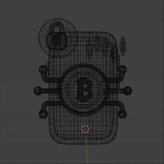 Crypto 3d Icon Pack 3D model_128