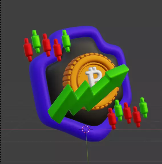 Crypto 3d Icon Pack 3D model_26