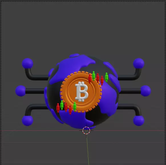 Crypto 3d Icon Pack 3D model_11