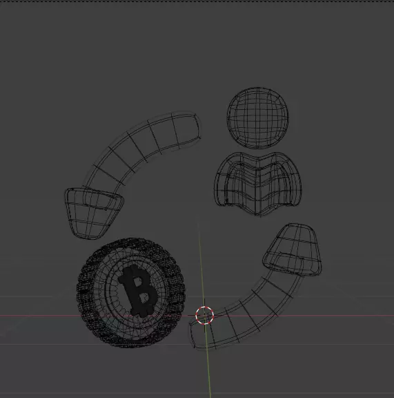 Crypto 3d Icon Pack 3D model_44