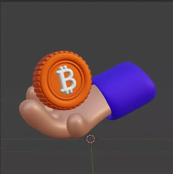 Crypto 3d Icon Pack 3D model_65