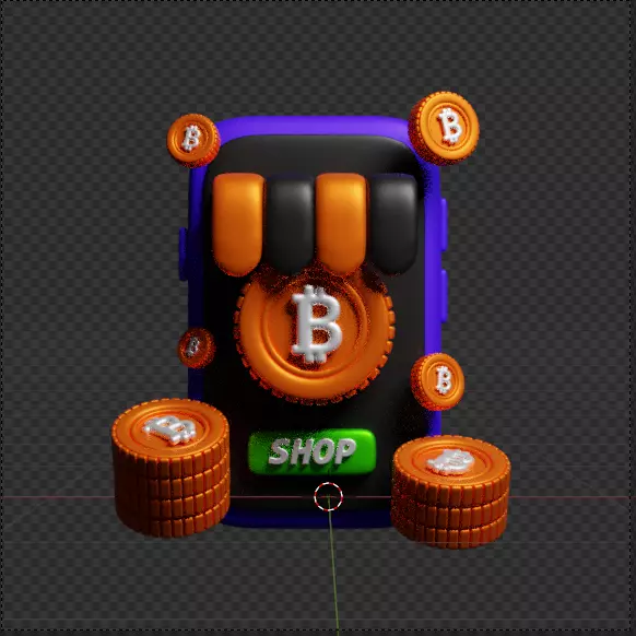 Crypto 3d Icon Pack 3D model_146