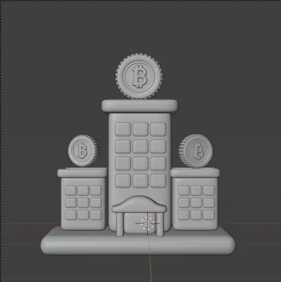Crypto 3d Icon Pack 3D model_39