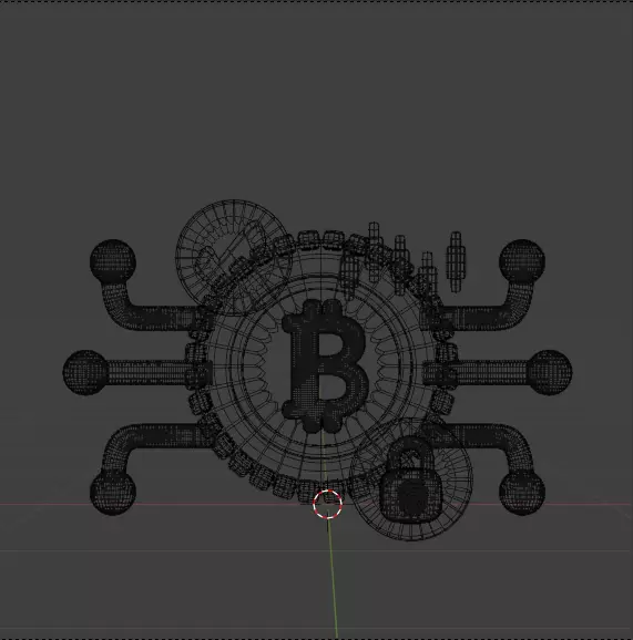 Crypto 3d Icon Pack 3D model_132