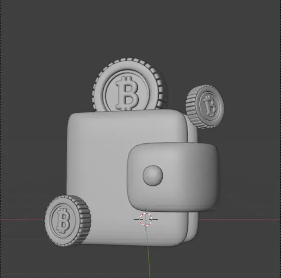 Crypto 3d Icon Pack 3D model_31