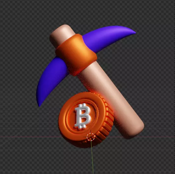 Crypto 3d Icon Pack 3D model_82