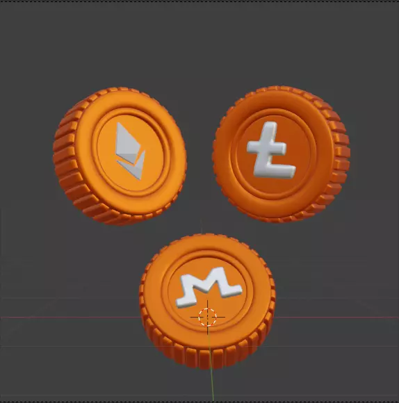 Crypto 3d Icon Pack 3D model_97