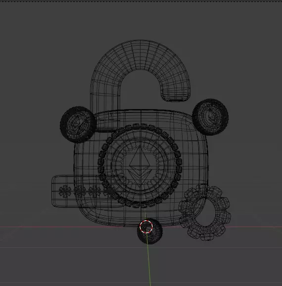 Crypto 3d Icon Pack 3D model_136
